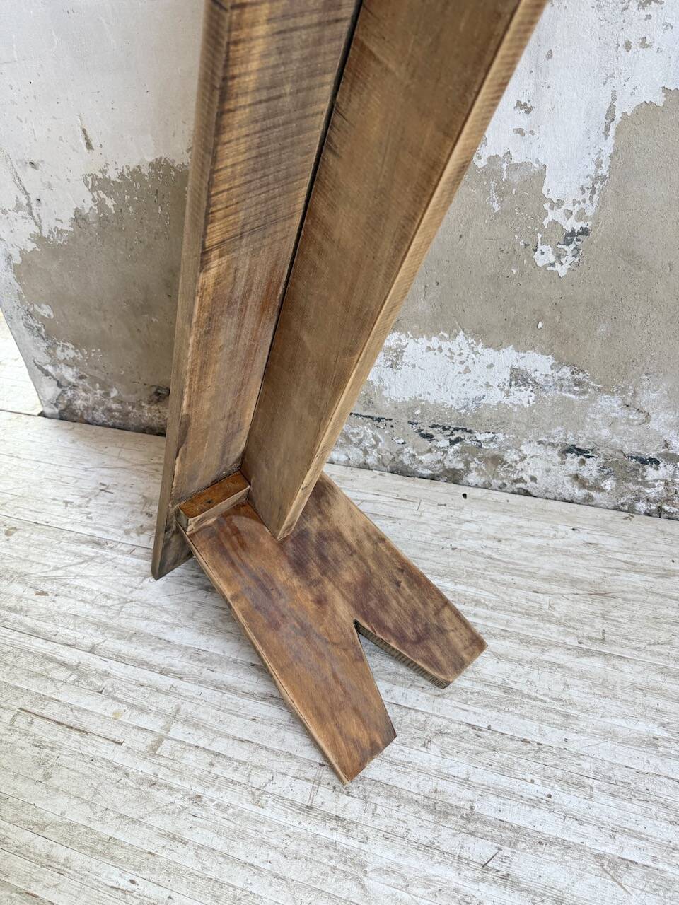 Paire de bancs de ferme en chêne