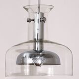 Hanging lamp Anders Pehrson Model Crystal by Atelje Lyktan, 1970s