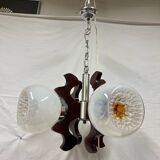Mazzega design chandelier 1970