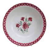 Round dish Sarreguemines Digoin model mignardise