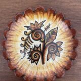 Dessert plate signed p. fouillen