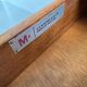 Vintage McIntosh design bookcase by T. Robertson from the 1960s.
