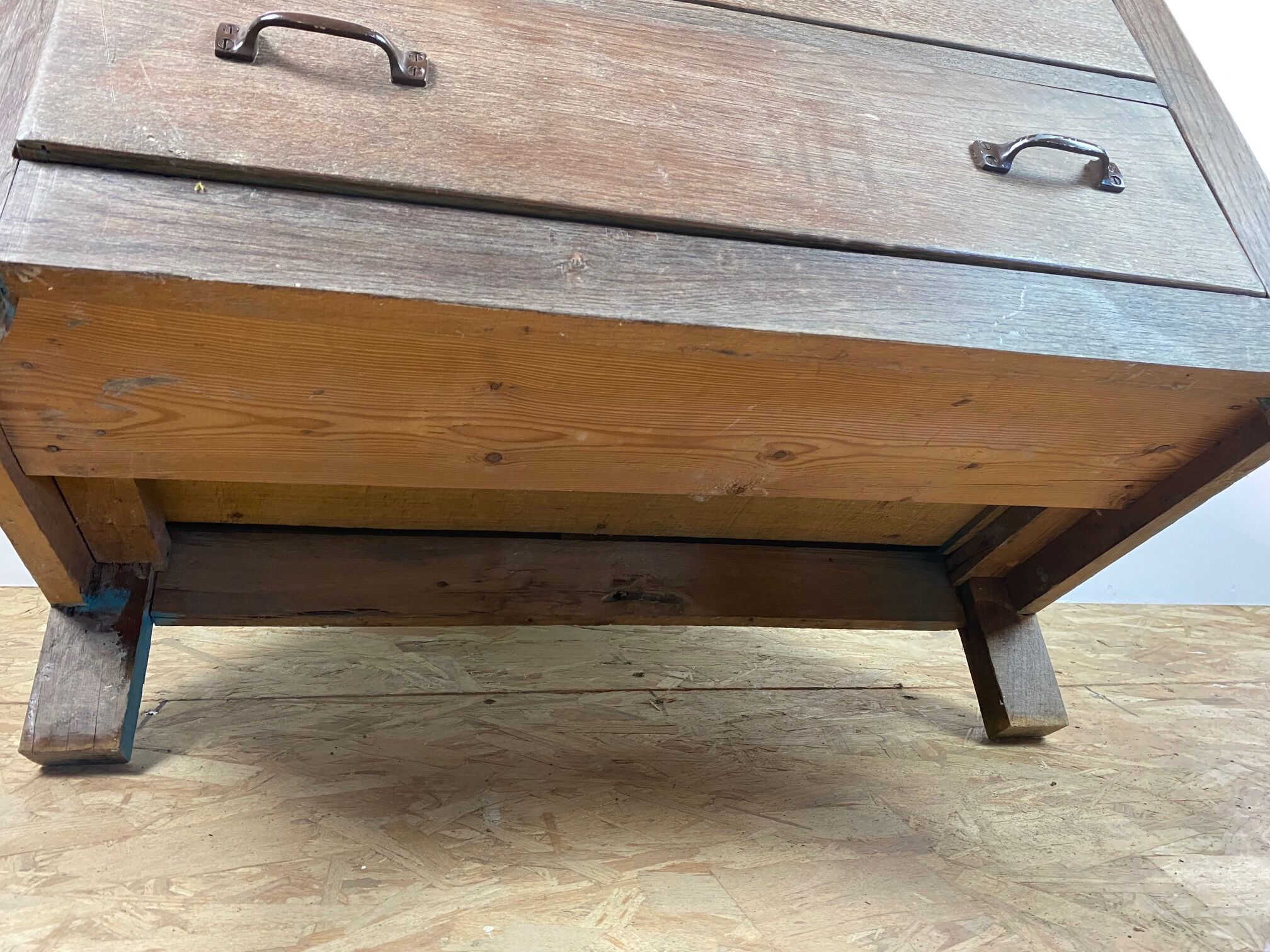 Solid oak chest of drawers 3 drawers 50s