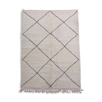 Berber rug with diamonds 210x300