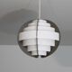 Danish plexi pendant lamp by Brylle and Jacobsen 1970
