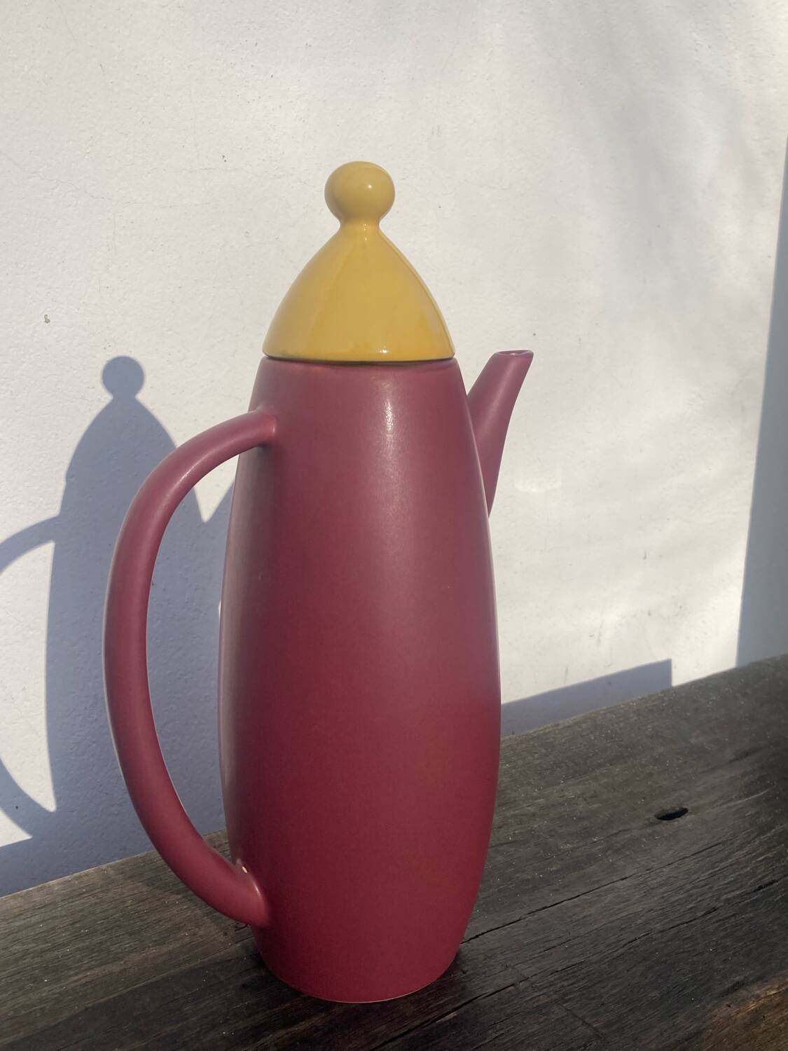 80s Memphis ceramic teapot