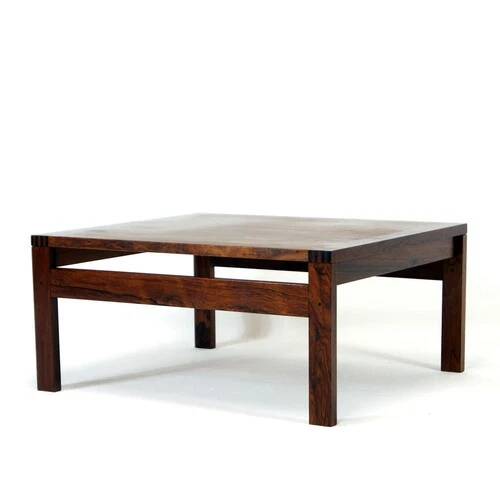 Retro Vintage Danish France & Son Rosewood Low Coffee Table Mid Century 60s 70s