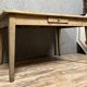 Louis XVI period desk in stripped wood circa 1800