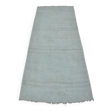 Tapis kilim en chanvre turc vintage sku3957