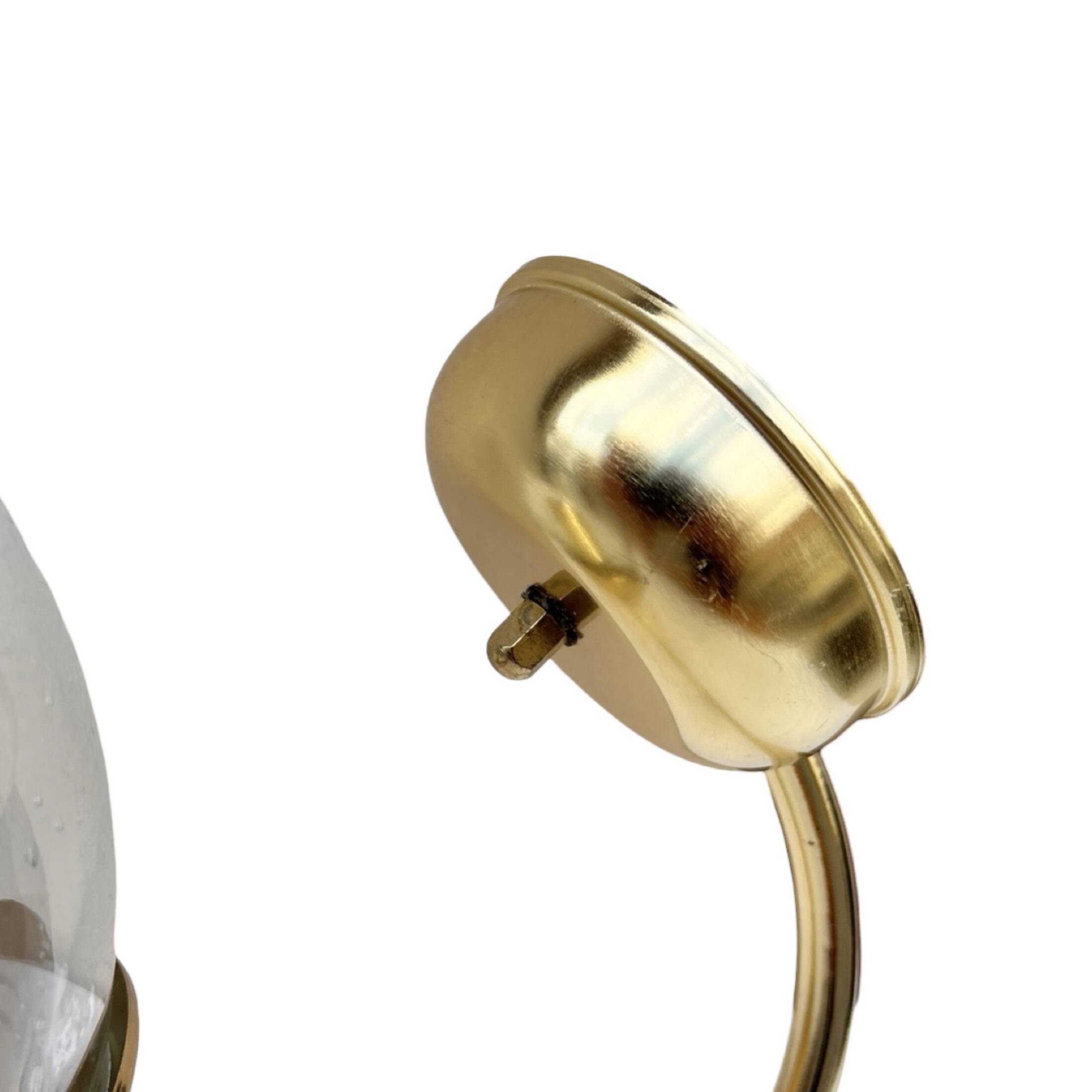 New Hollywood Regency wall lamp, Kamenicky Senov, Czechoslovakia 1970s.