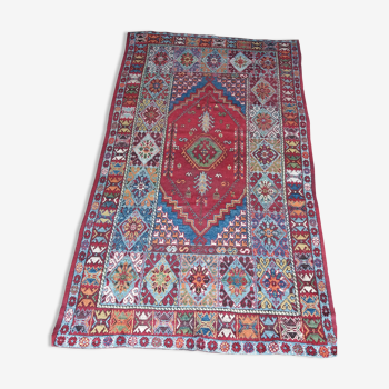 Tapis en laine multicolore 297x172 cm