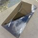 Smoked glass and chrome double coffee table 1980