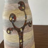 Fratelli Fanciullacci vase in ceramic from the 60s Italy