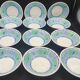 Churchill Staffordshire table service 14 pieces Verdigris model