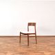 Danish Teak Dining Chairs by Henning Kjærnulf for Korup Stolefabrik, 1960s, Set of 4
