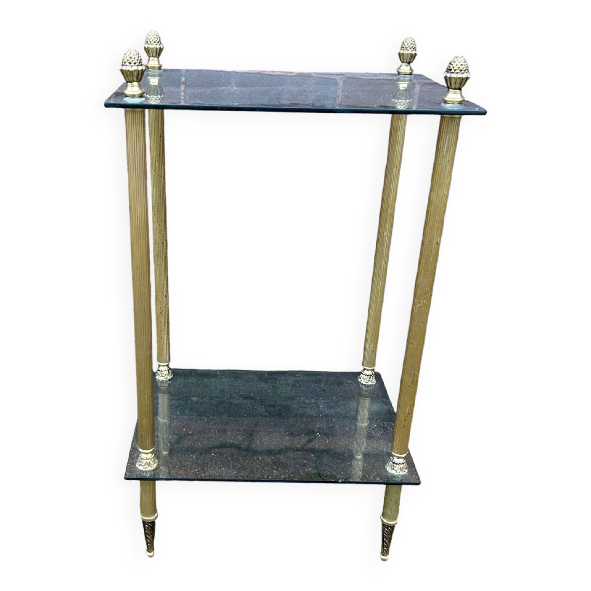 Gilded Brass Side Table