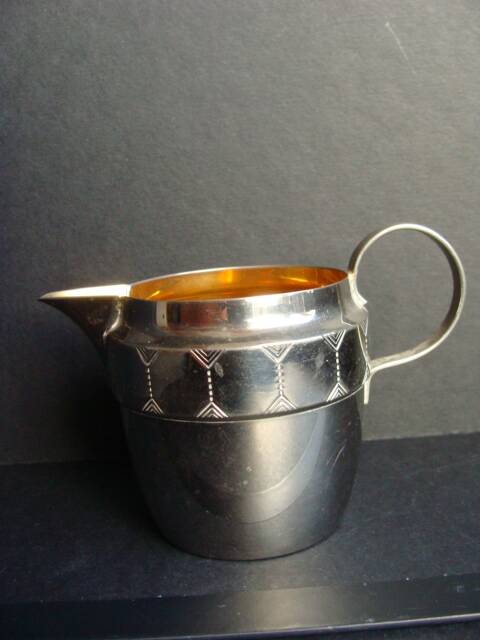 Pot à lait argenterie Art déco WMF