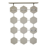 Space age design wall coat rack, 1960s 1970s