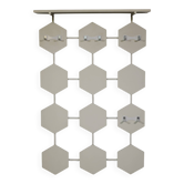 Space age design wall coat rack, 1960s 1970s