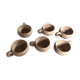 Série de 6 tasses en grès