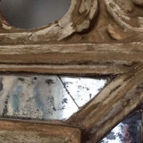Miroir hollandais du 17ème siècle 43x70cm