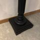 Colonne, sellette en bois noir