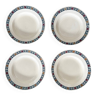 4 Longchamp soup plates 1920