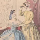 Old fashion engraving