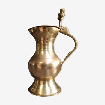 Vintage brass pitcher