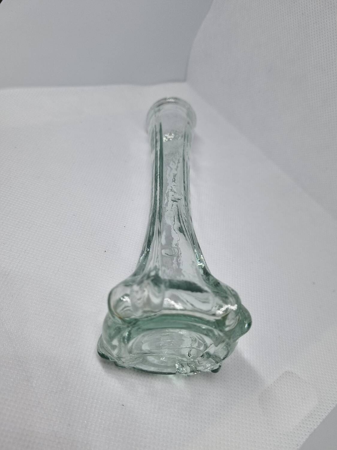 Vintage molded glass soliflore