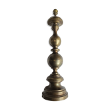 Pretty old brass candlestick type lamp