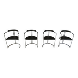 Post Modern dining chairs, set of 4 - 1980s