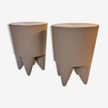 Pair of bubu 1er XO Starck stools