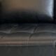 Canapé en cuir noir Ligne Roset