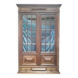 Library display case H234 walnut 19th century
