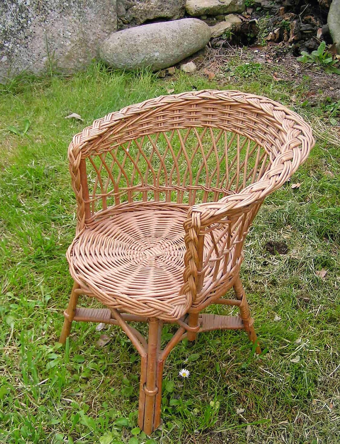 Fauteuil en rotin