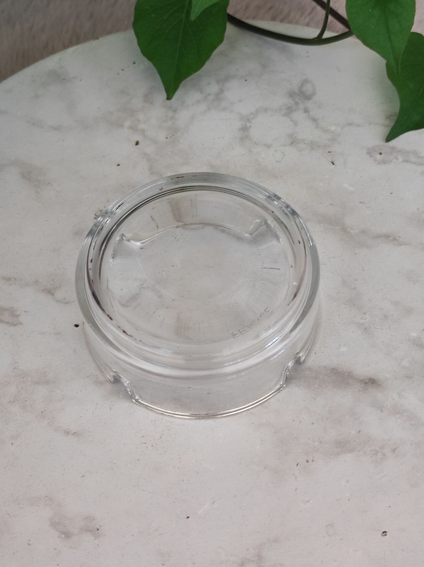 Glass ashtray