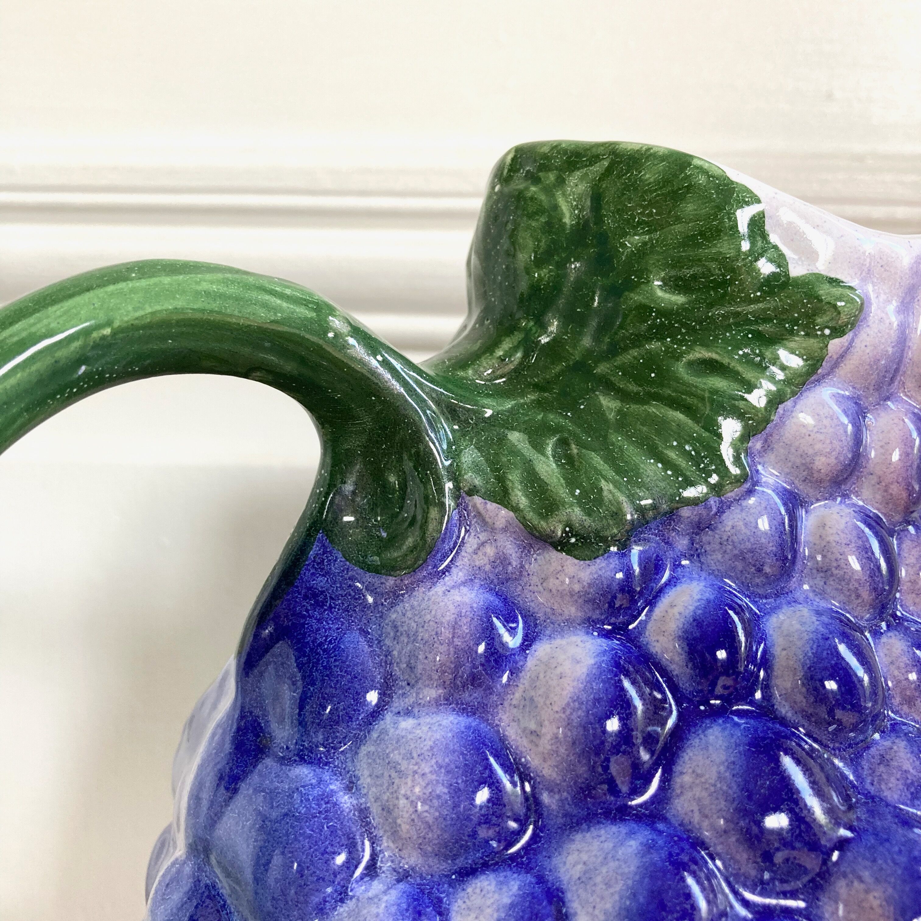 Pitcher grape slurry