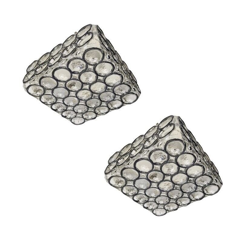 Pair ceiling Lamps From Limburg, Germany 1960s