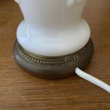 White opaline lamp