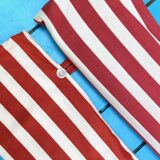 Vintage portable and removable deckchair