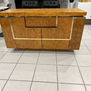 Jean Claude Mahey Roche Bobois vintage 1970s bar cabinet sideboard