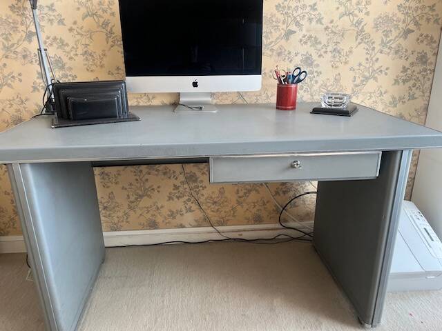 1970s metal desk