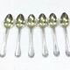 Moka spoons cross ribbons Christofle