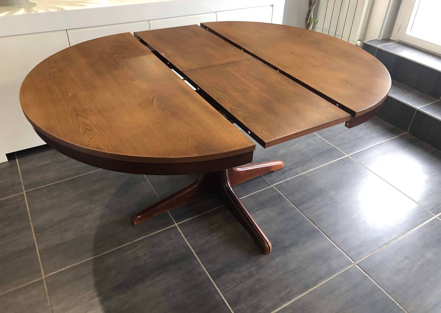 Baumann vintage extendable table 1970s