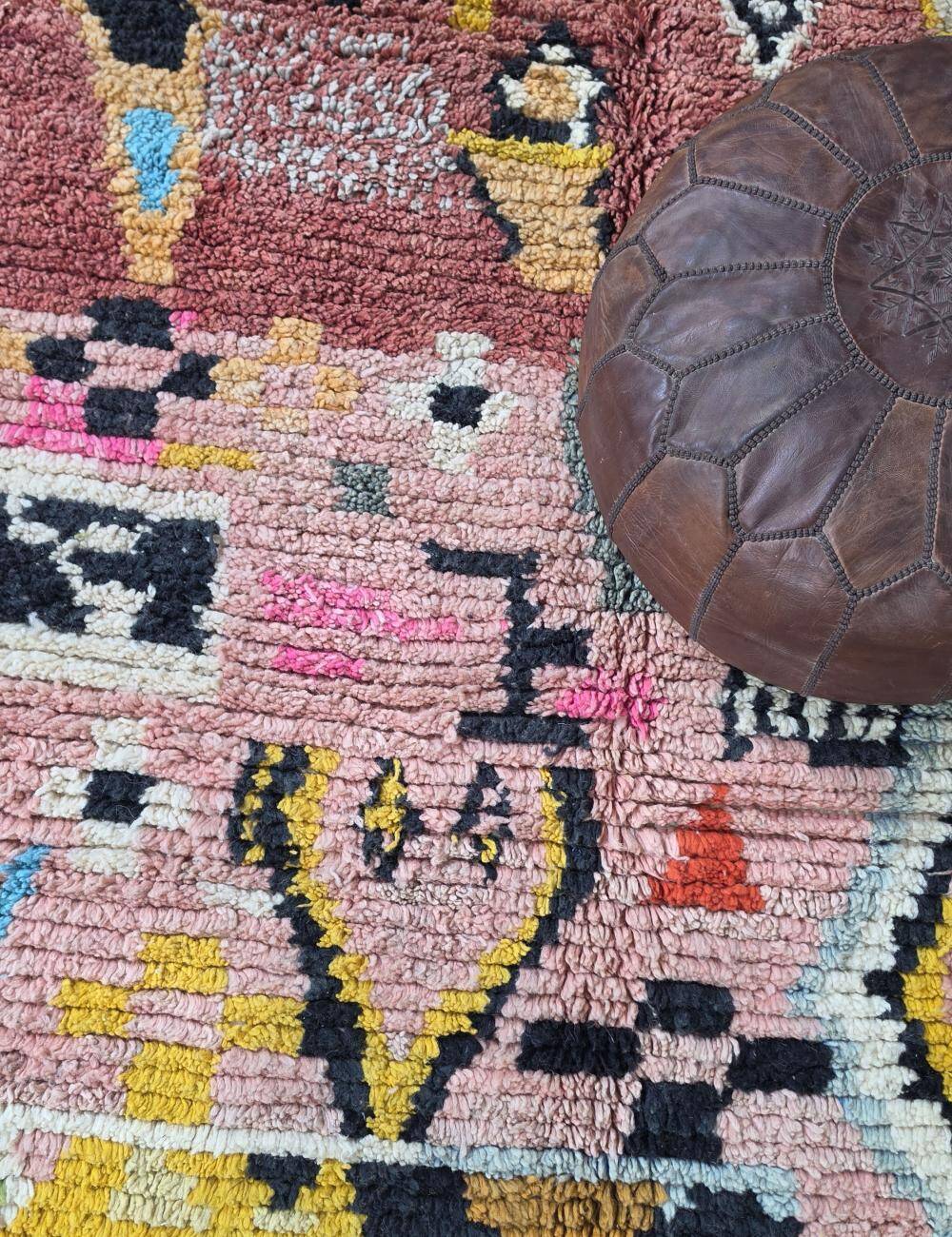 Tapis Coloré contemporain - 272 x 219 cm