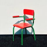 Tubax school chair. vintage 60s / 70s