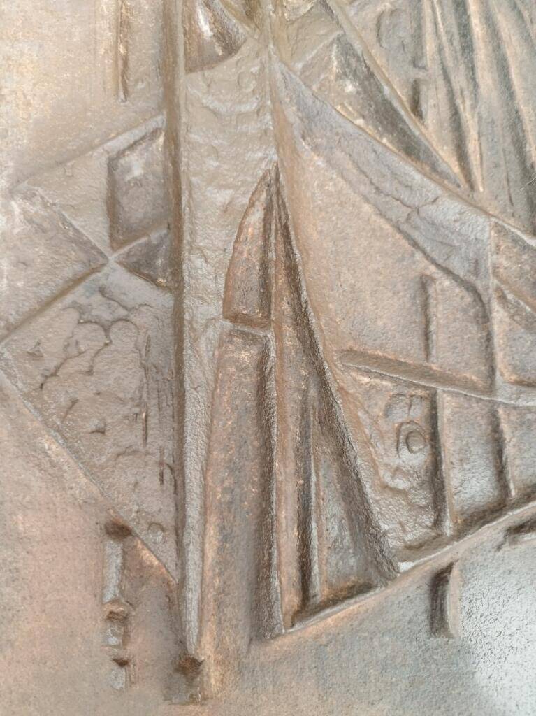 Modernist Fireplace Plate