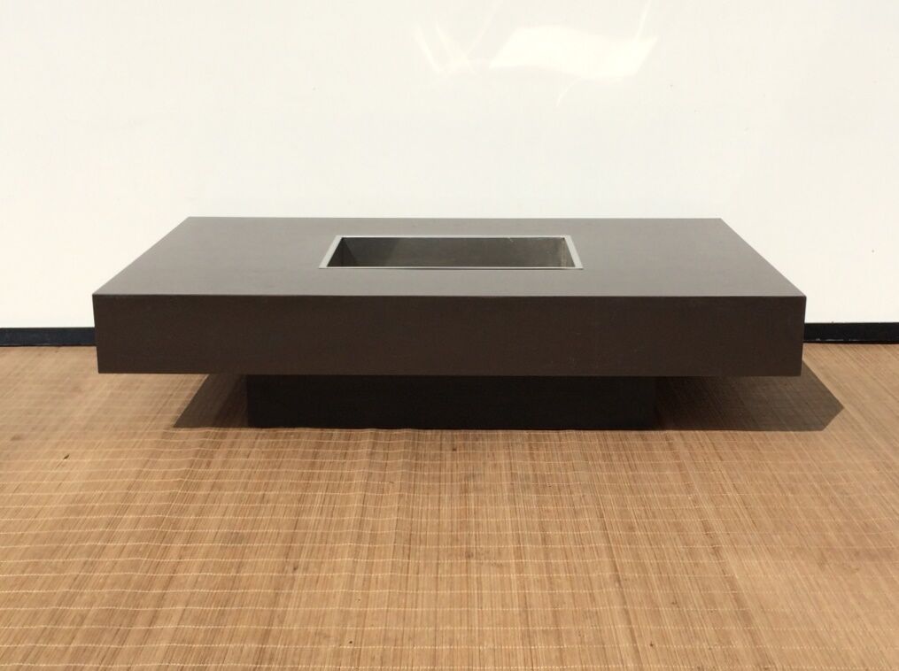 70s vintage lounge bar coffee table