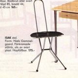 Folding chairs by Niels Gammelgaard for IKEA, 1980s